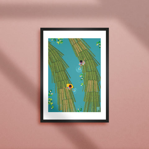 Bamboo Logs of Tripura - Print Only - NEST by Arpit Agarwal