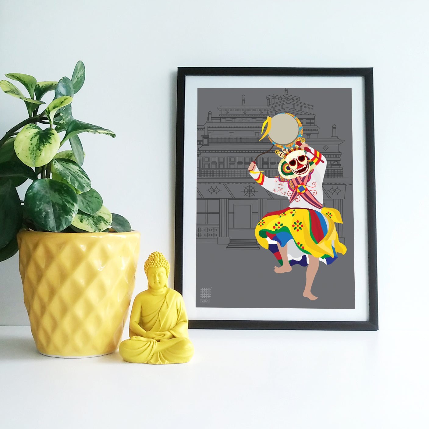 Chaam Dance 3 - Print Only - NEST by Arpit Agarwal