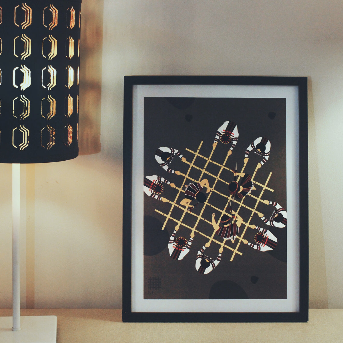 Rhythmic Bamboo Dance - Print Only - NEST by Arpit Agarwal