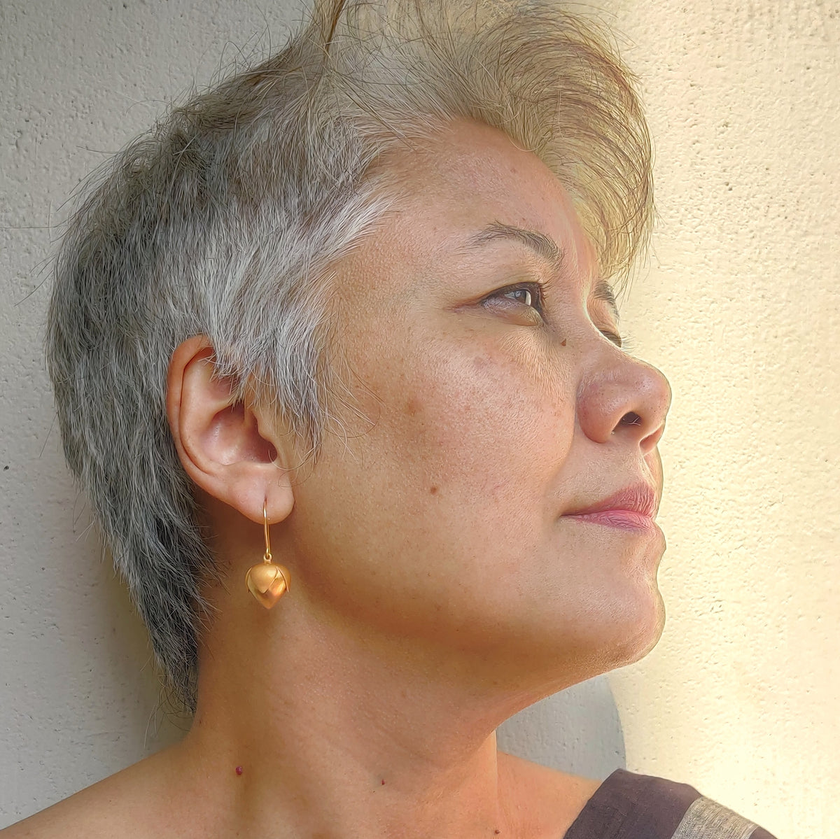 Neer Fish Hook Earrings - NEST by Arpit Agarwal