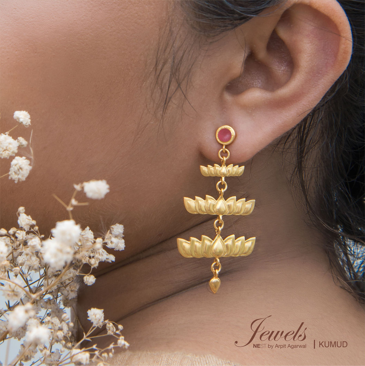 Kumud Earrings - NEST by Arpit Agarwal
