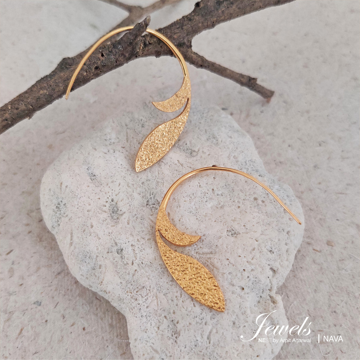 Nava Earrings - NEST by Arpit Agarwal