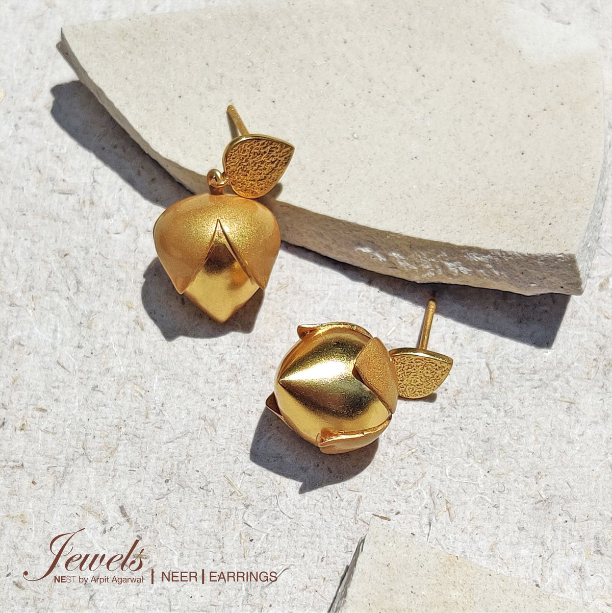 Neer Earrings - NEST by Arpit Agarwal