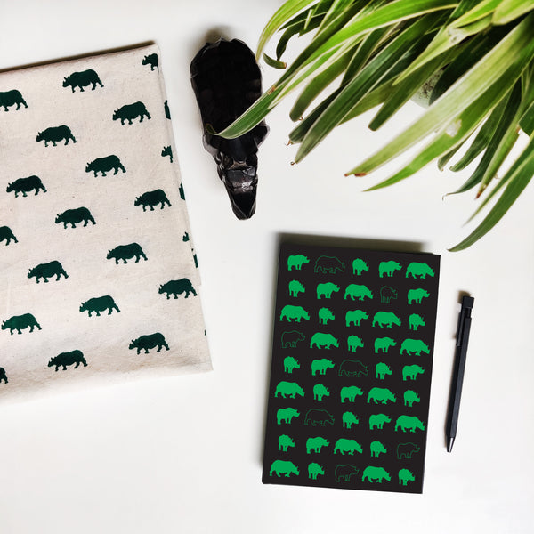 Rhino Pattern Notebook - NEST by Arpit Agarwal