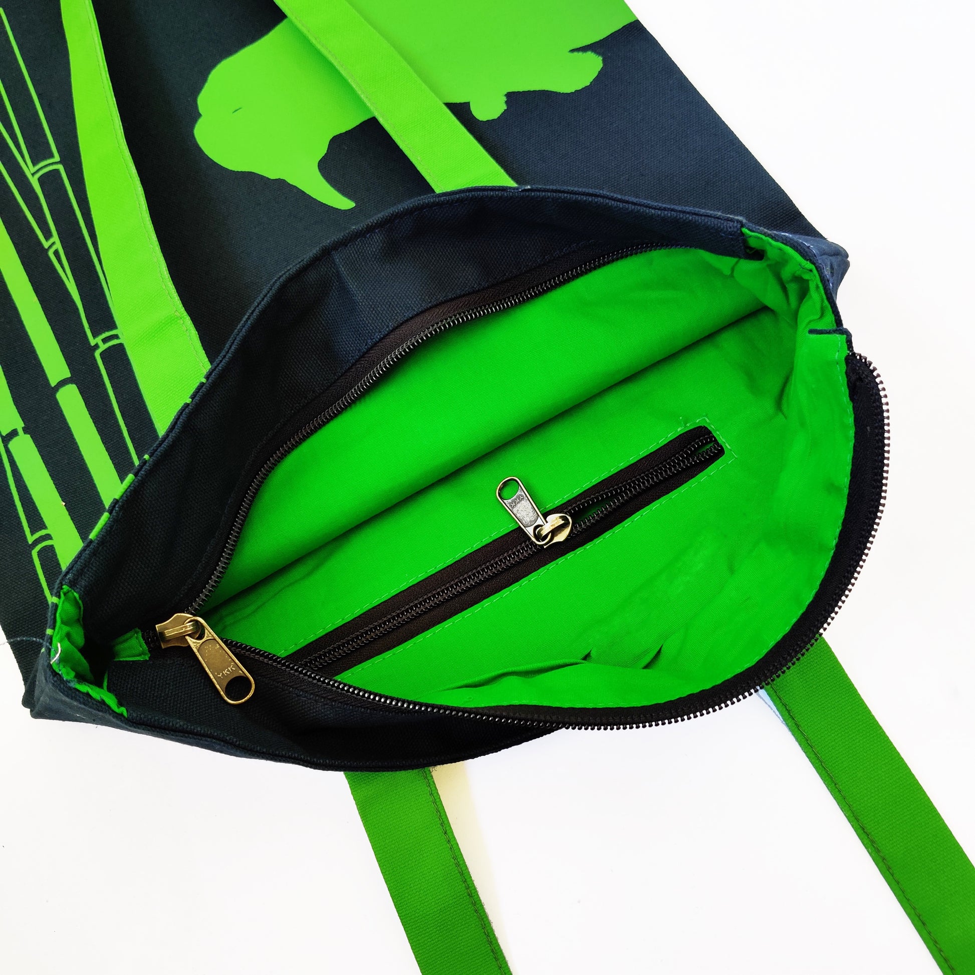 Rhino Inspired Carry Everywhere Tote - Navy - NEST by Arpit Agarwal