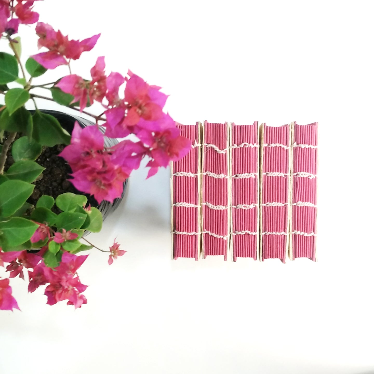 Tamul Natural Cover Plain Notebook - Pink