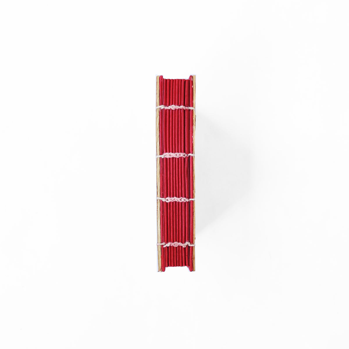 Tamul Natural Cover Plain Notebook - Red - NEST by Arpit Agarwal