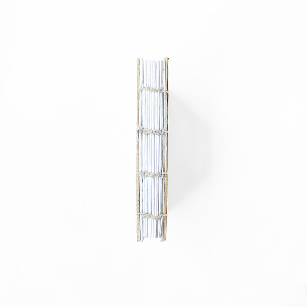 Tamul Natural Cover Plain Notebook - White