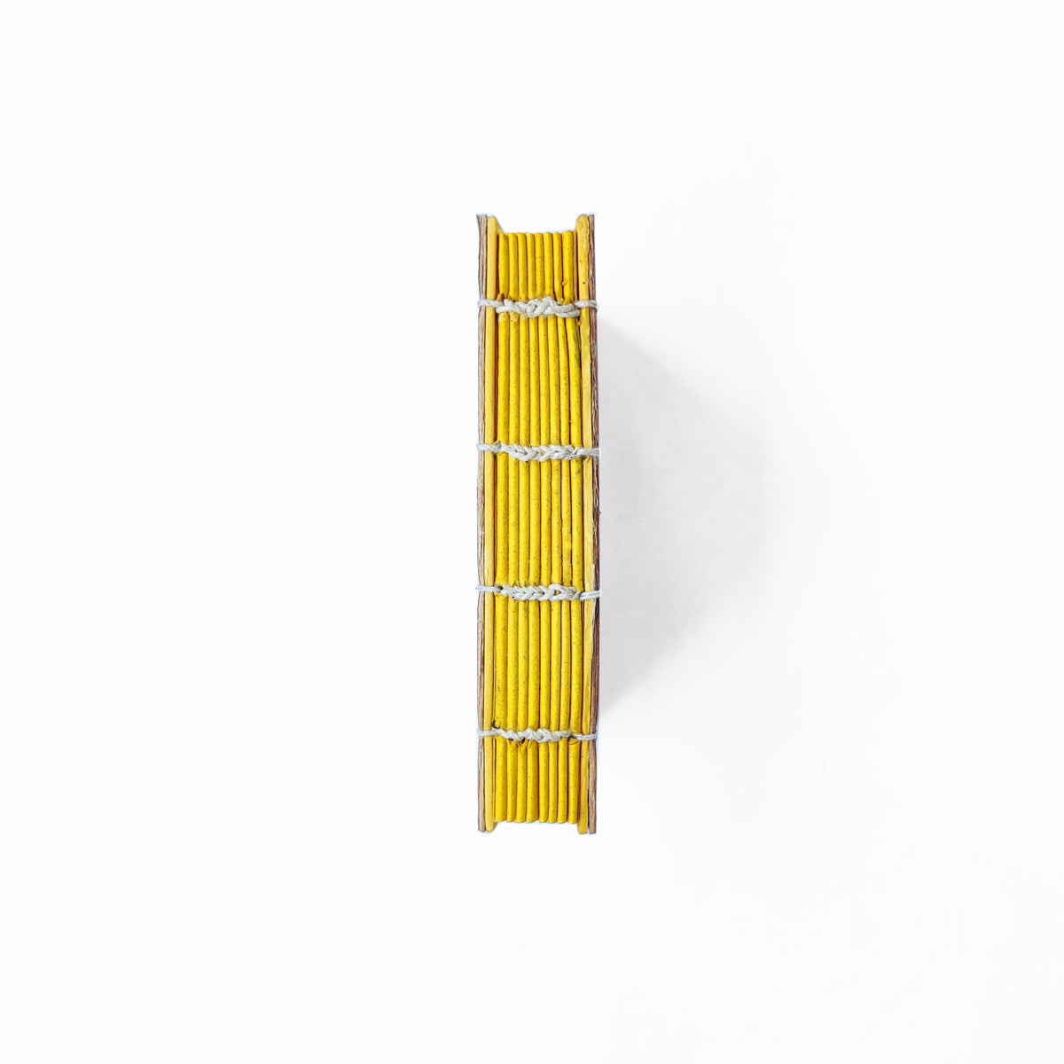 Tamul Natural Cover Plain Notebook - Yellow - NEST by Arpit Agarwal